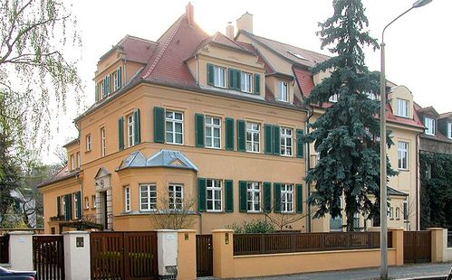 Denkmalgeschütze Villa in Leipzig